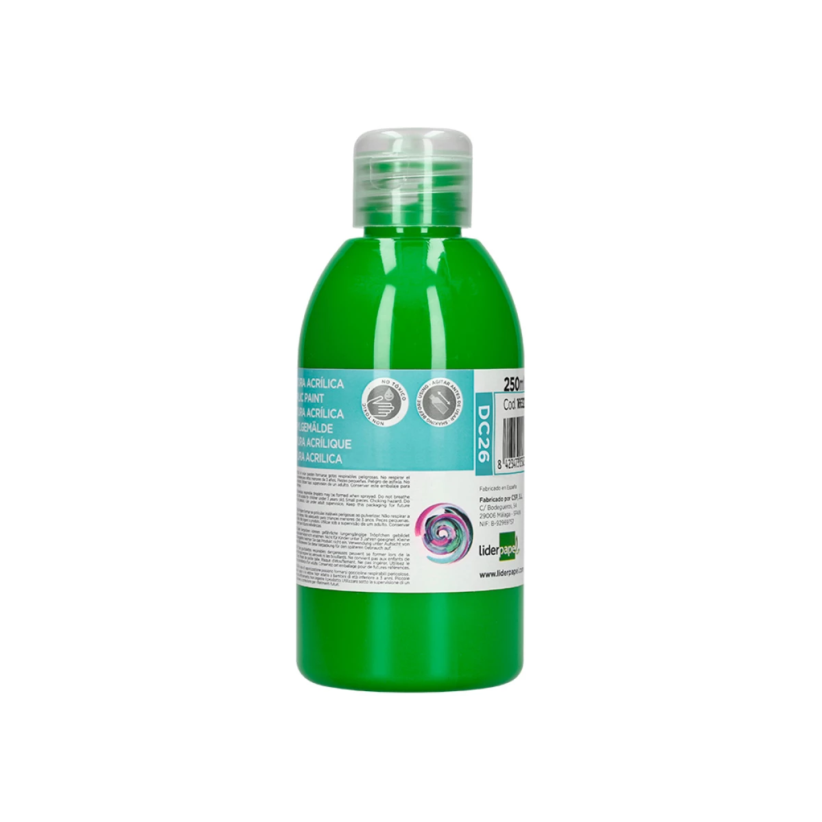 Galery – Pintura acrilica liderpapel frasco de 250 ml verde0