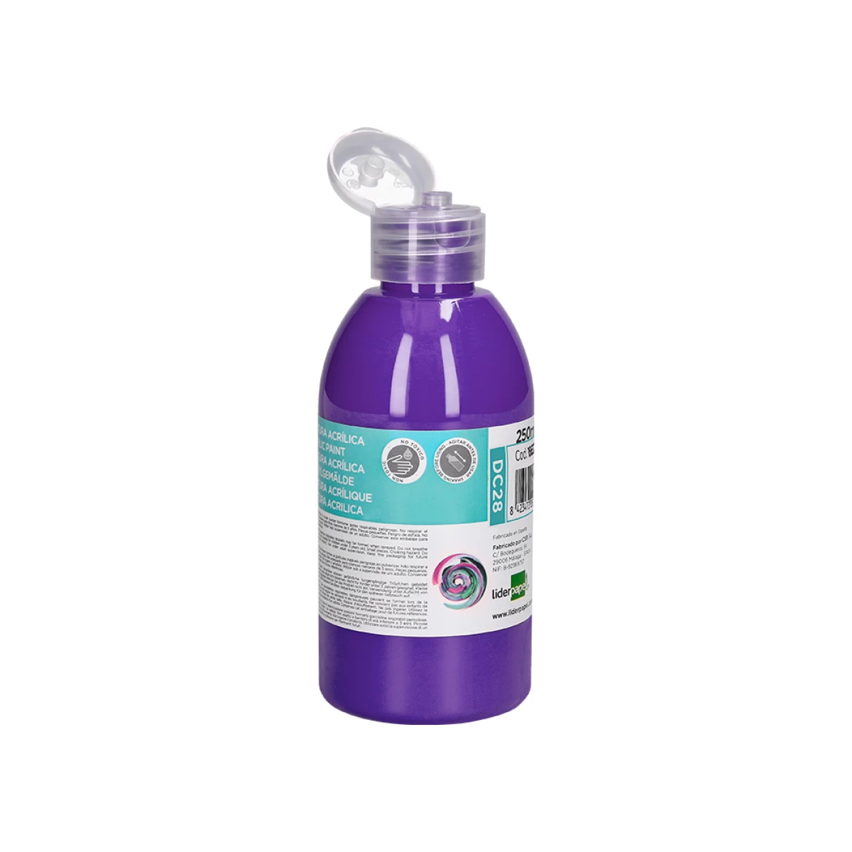 Galery – Pintura acrilica liderpapel frasco de 250 ml violeta0