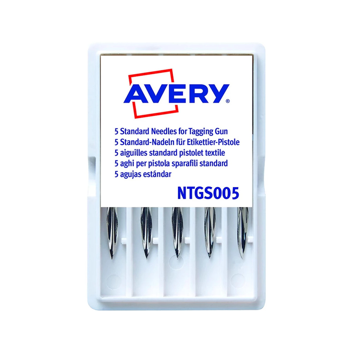 Galery – Recarga de agulha avery corte standard base plastico para pistola de navetes tgs005 caixa de 5 unidades0