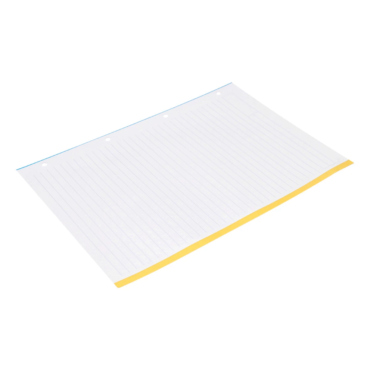 Galery – Recarga liderpapel a4 antartik 100 folhas 100g/m2 pautado 4 furos bandas de 5 cores0