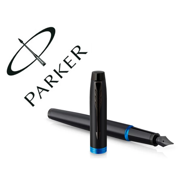 Thumbnail-Caneta parker im professional anel azul aparo f em estojo de oferta