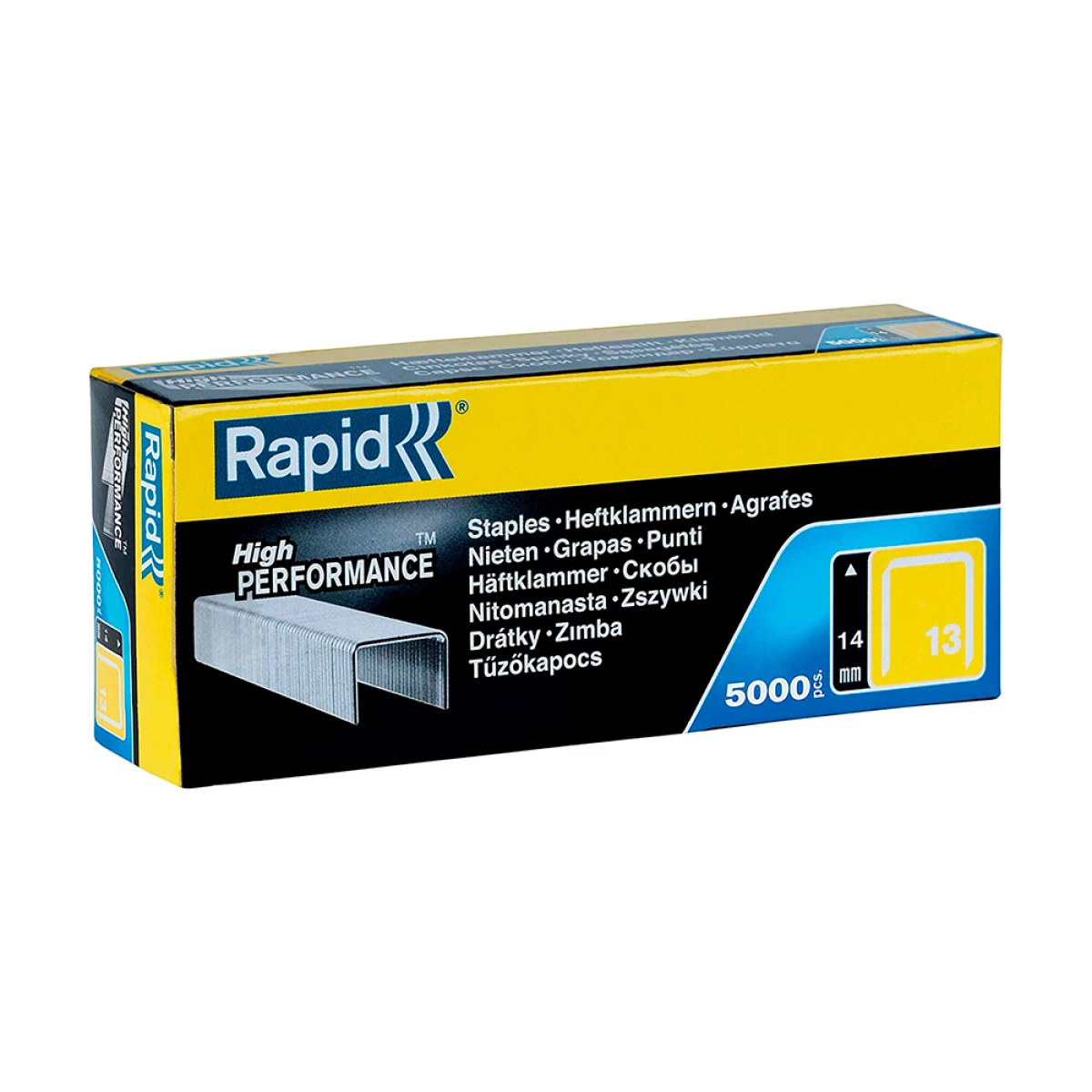 Galery – Agrafes rapid 13/14 mm galvanizados caixa de 5000 unidades0