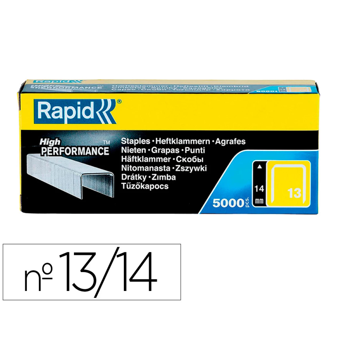 Thumbnail-Agrafes rapid 13/14 mm galvanizados caixa de 5000 unidades