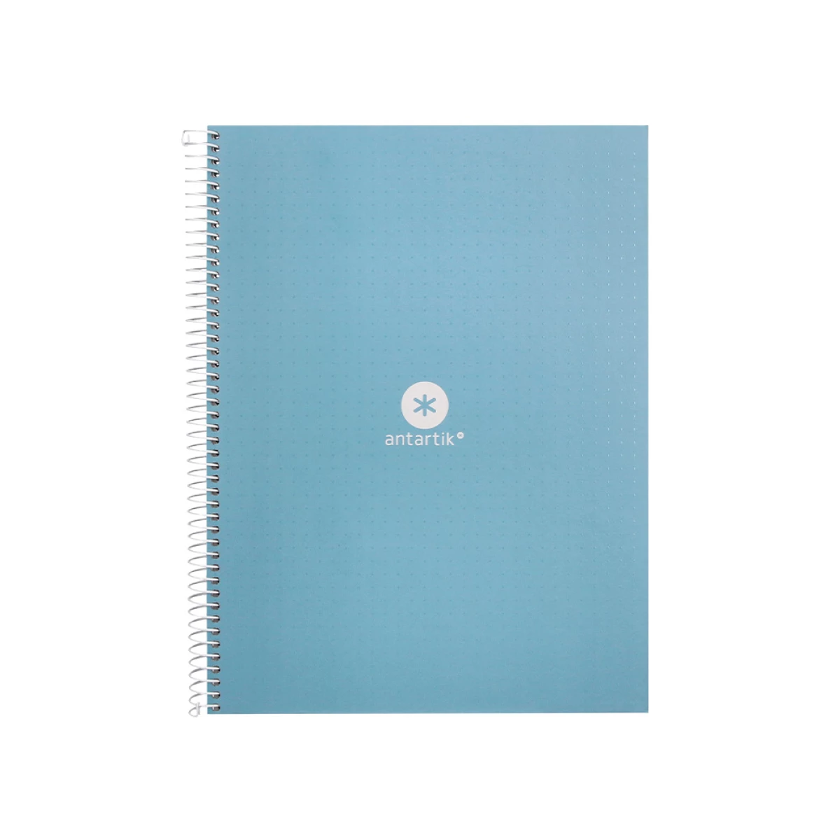 Galery – Caderno espiral liderpapel a4 micro antartik capa forrada 80f 90 gr pontilhado 1 banda 4 furos cor celeste0