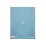 Galery – Caderno espiral liderpapel a4 micro antartik capa forrada 80f 90 gr pontilhado 1 banda 4 furos cor celeste0