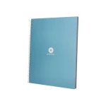 Galery – Caderno espiral liderpapel a4 micro antartik capa forrada 80f 90 gr pontilhado 1 banda 4 furos cor celeste0