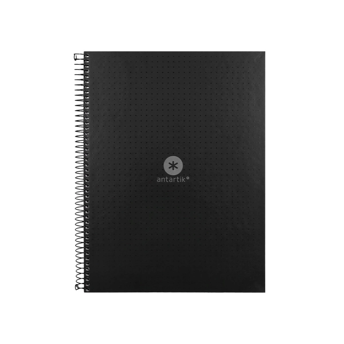 Galery – Caderno espiral liderpapel a4 micro antartik capa forrada 80f 90 gr pontilhado 1 banda 4 furos cor preto0