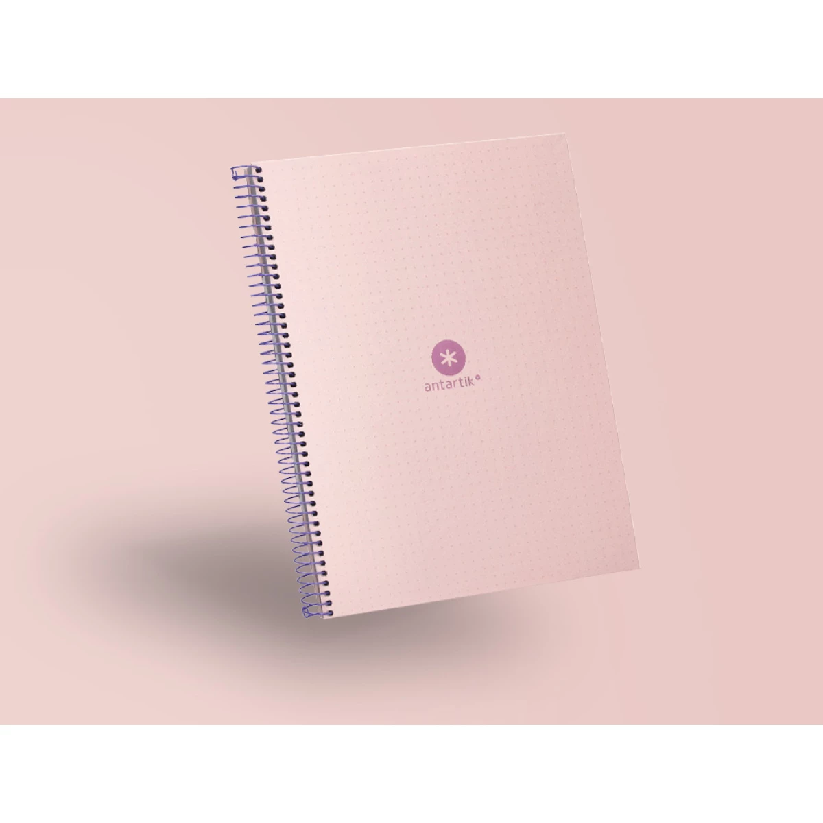 Galery – Caderno espiral liderpapel a4 micro antartik capa forrada 80f 90 gr pontilhado 1 banda 4 furos cor rosa0