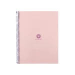 Galery – Caderno espiral liderpapel a4 micro antartik capa forrada 80f 90 gr pontilhado 1 banda 4 furos cor rosa0