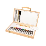 Galery – Maletin de pinturas acrilicas daler rowney madera 26 piezas 334x204x50 mm0