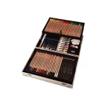 Galery – Maletin de pinturas daler rowney metalico 122 piezas 347x94x240 mm0