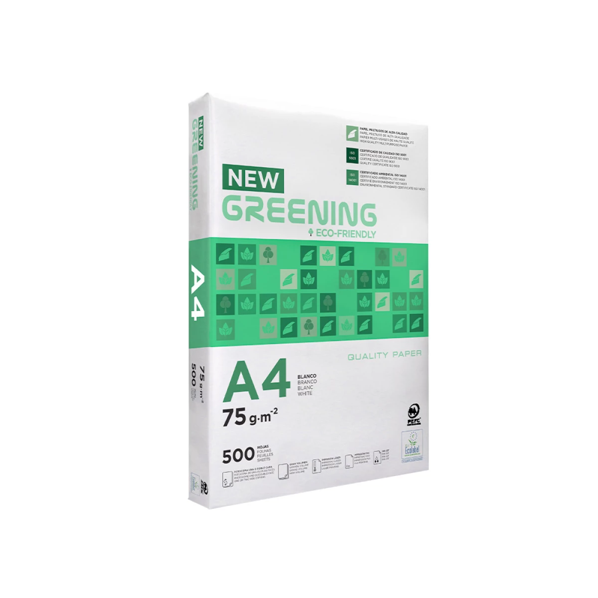 Galery – Papel fotocopia greening din a4 75 gr embalagem de 500 folhas0