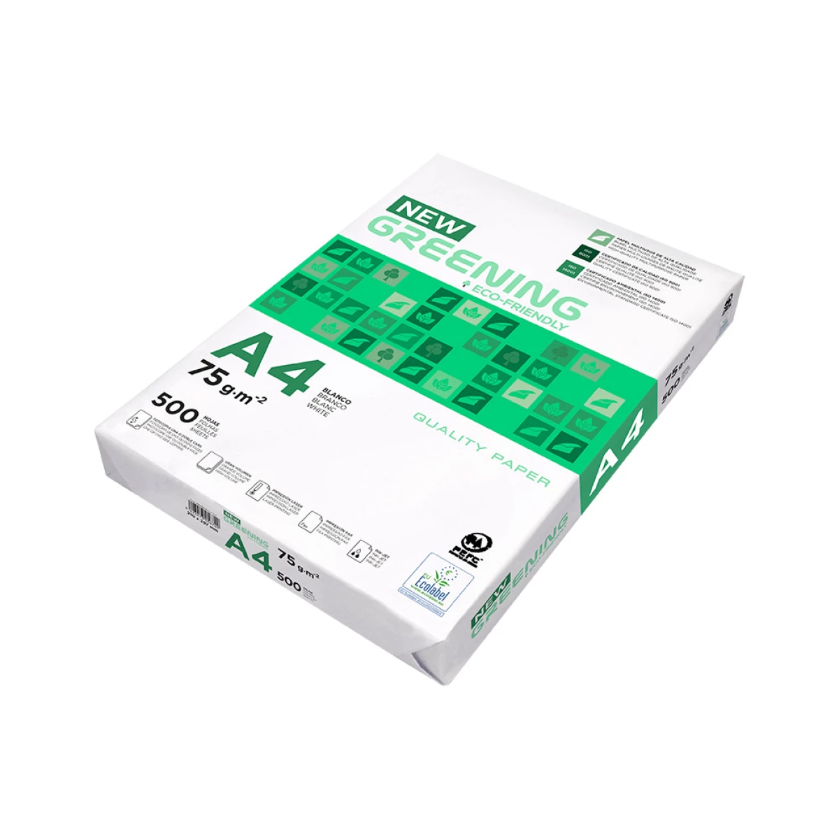 Galery – Papel fotocopia greening din a4 75 gr embalagem de 500 folhas0