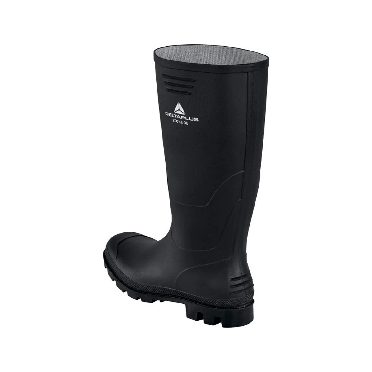 Galery – Botas deltaplus de seguranca stone pvc preto sola de pitoes tamanho 430