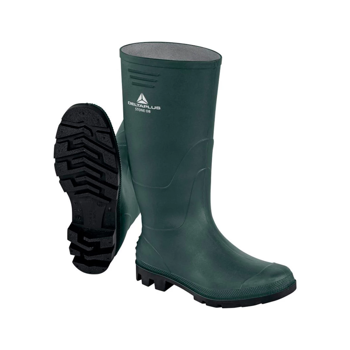 Galery – Botas deltaplus de seguranca stone pvc verde sola de pitoes tamanho 380