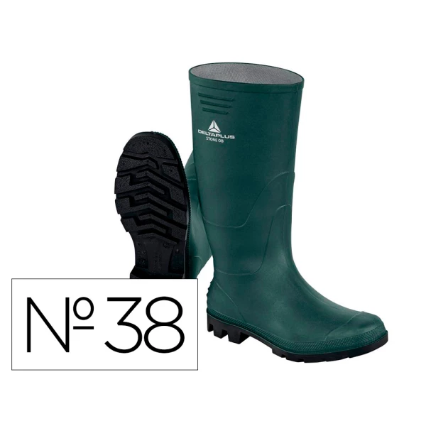 Thumbnail-Botas deltaplus de seguranca stone pvc verde sola de pitoes tamanho 38