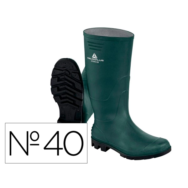 Thumbnail-Botas deltaplus de seguranca stone pvc verde sola de pitoes tamanho 40