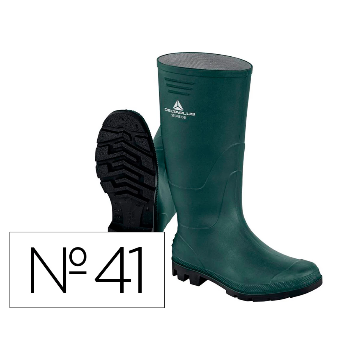 Thumbnail-Botas deltaplus de seguranca stone pvc verde sola de pitoes tamanho 41