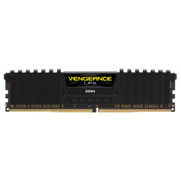 Thumbnail-DDR4, 2400MHz 16GB 2 x 288 DIMM, Unbuffered, 16-16-16-39, Vengeance LPX Black Heat spreader, 1.211V, XMP 2.0