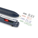 Galery – Esferografica pentel izee multicolor em copo expositor com 12 unidades corpo azul escuro0