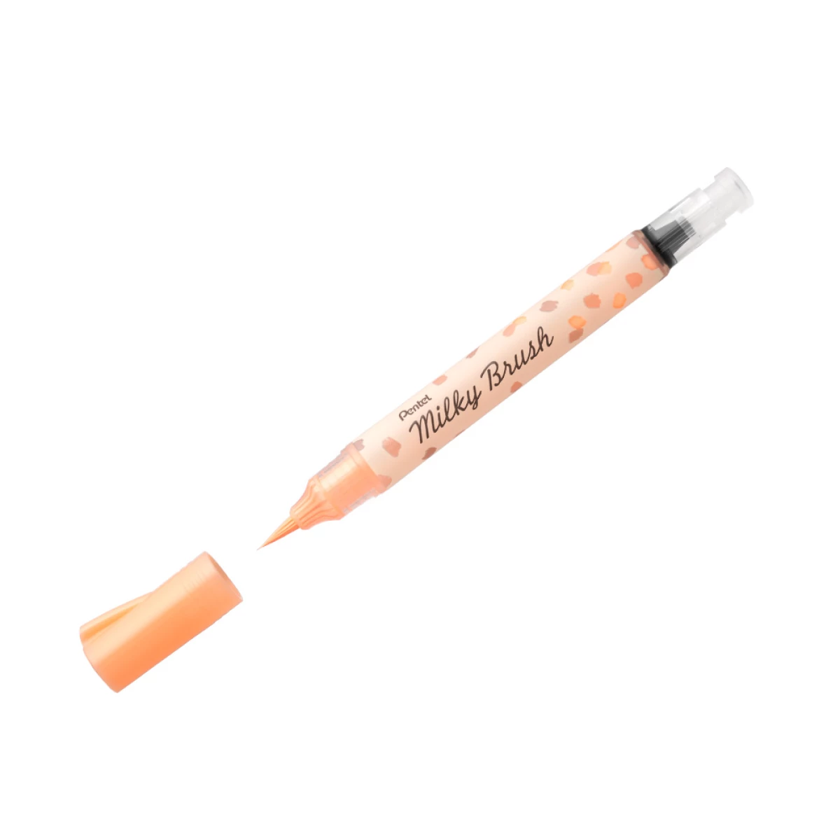 Galery – Pincel pentel milky brush cor pastel laranja – 5 unidades0