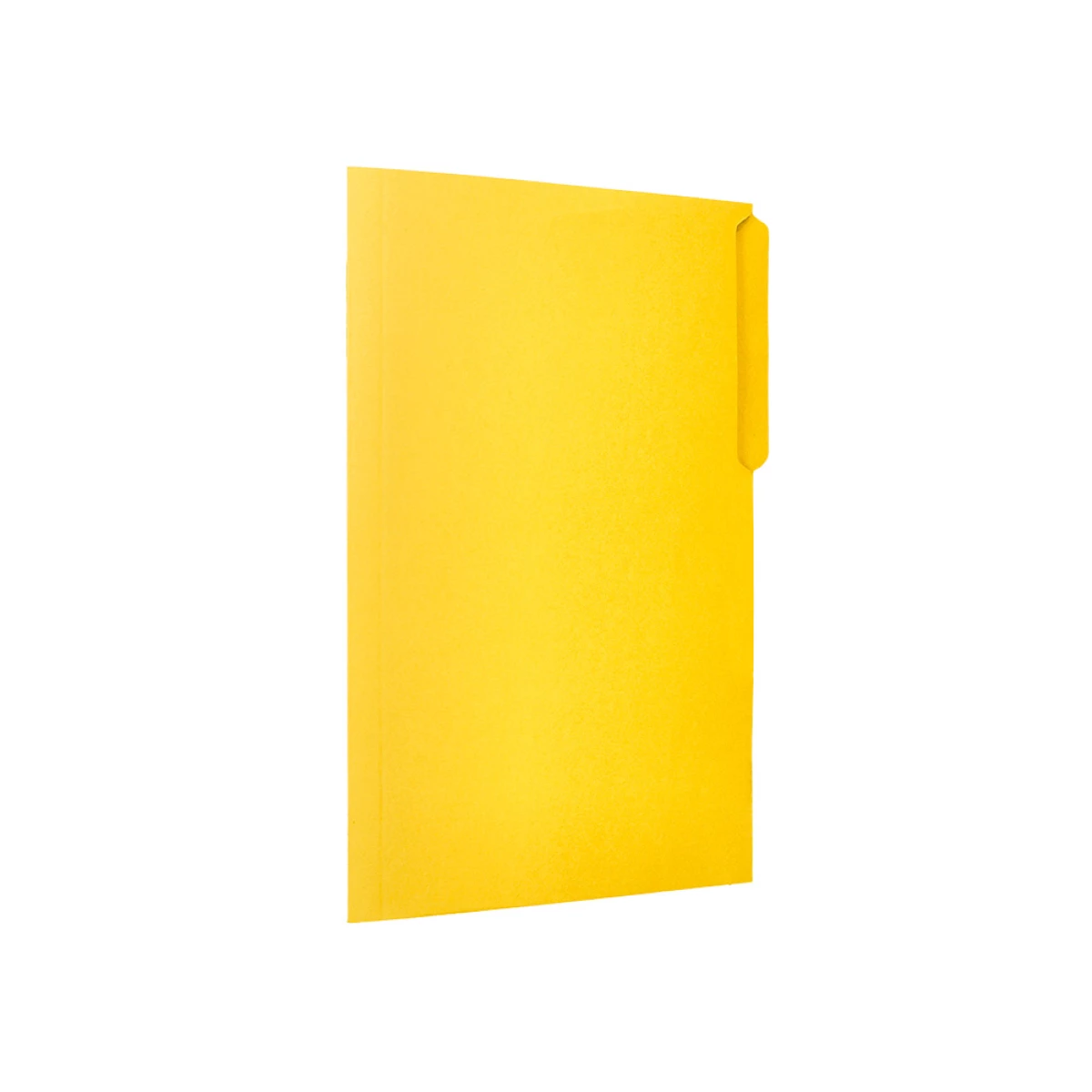 Galery – Classificador cartolina liderpapel folio pestana inferior 240g/m2 amarelo – 50 unidades0