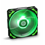 Thumbnail-NOX H-Fan LED Gabinete para computador Ventilador 12 cm preto, verde, branco