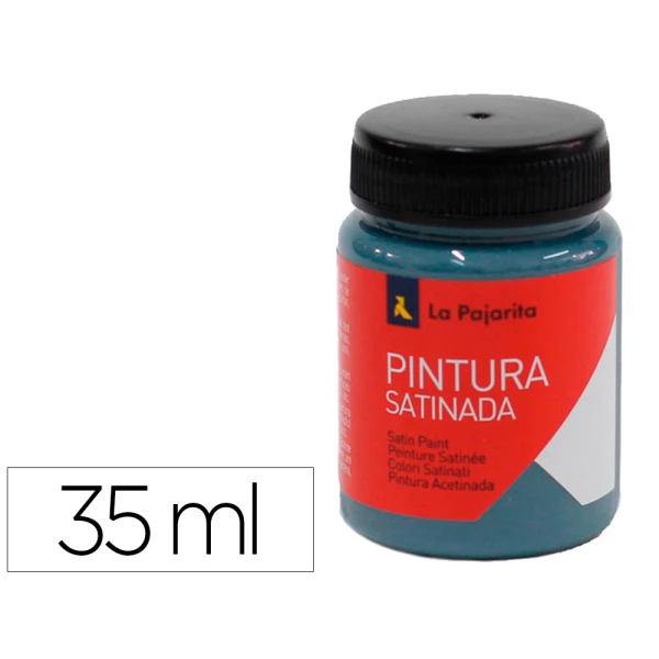 Thumbnail-Pintura latex la pajarita acetinada l-34 frasco 35 ml azul metal – 6 unidades