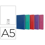 Thumbnail-Caderno oxford cozido capa extradura din a5 80 folhas liso cores vivas sortidas – 5 unidades