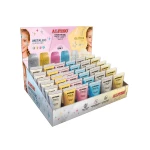 Galery – Expositor alpino gel maquilhagem 24 glittter gel metalico + 12 glitter gel0