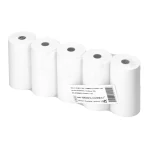 Galery – Rolo termico para impressora q-connect 57 mm largura x 60 mm diametro sem bisfenol em papel de 70 gr – 10 unidades0