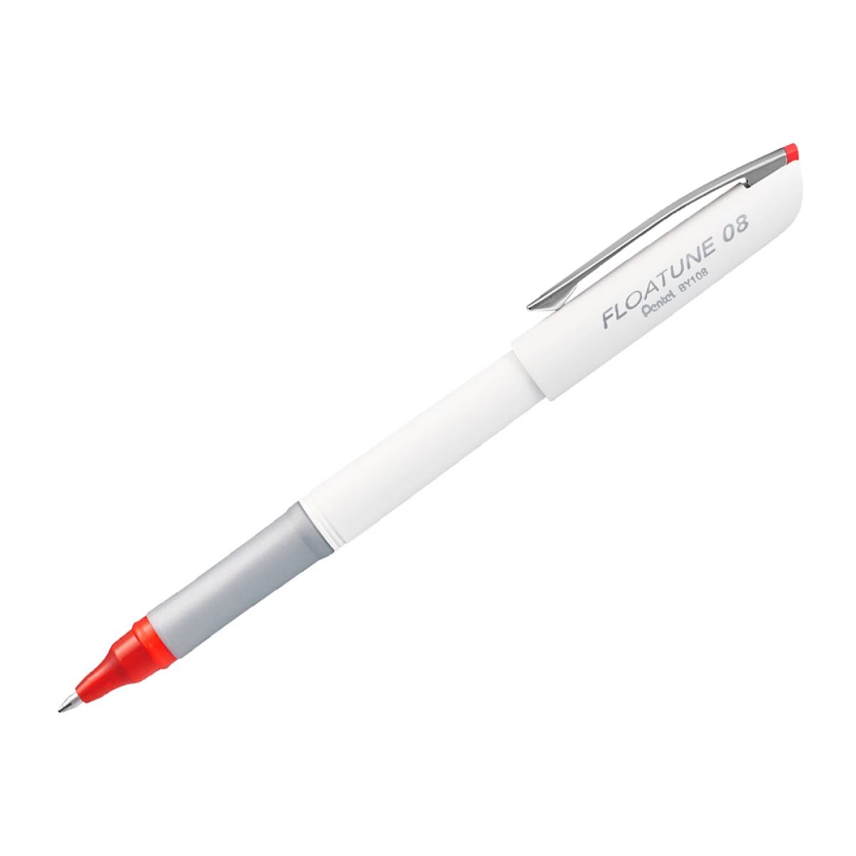 Galery – Roller ball pentel floatune ponta de 0,8 mm cor vermelho – 12 unidades0
