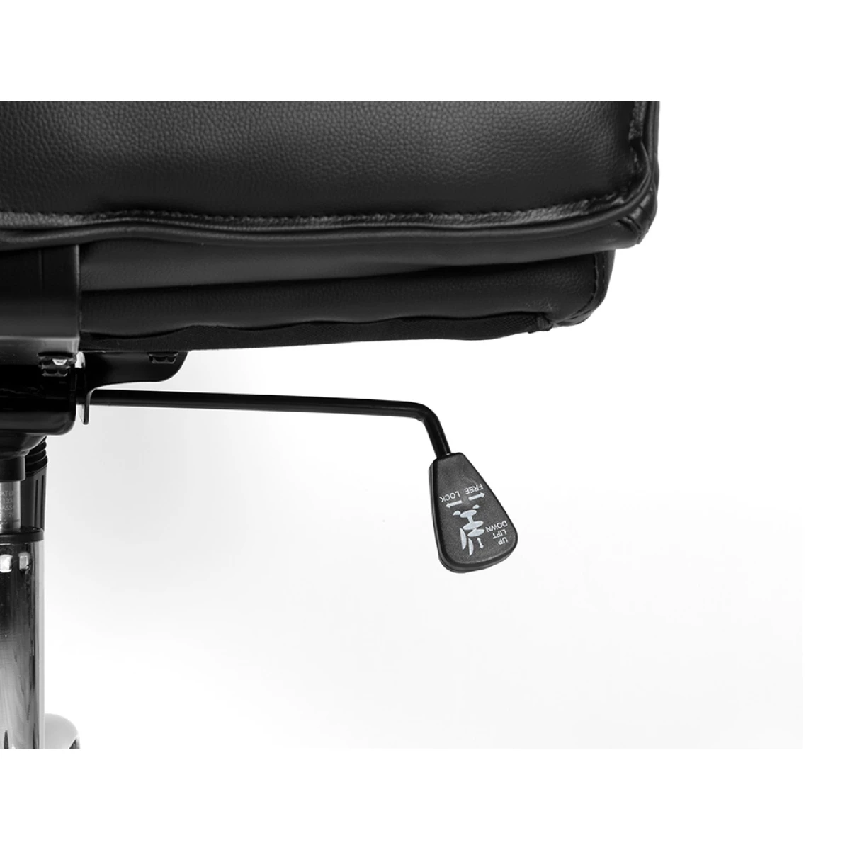 Galery – Cadeira de direcao q-connect encosto alto regulavel em altura 1170 + 80 mm largura 650 mm profundidade 700 mm preta0