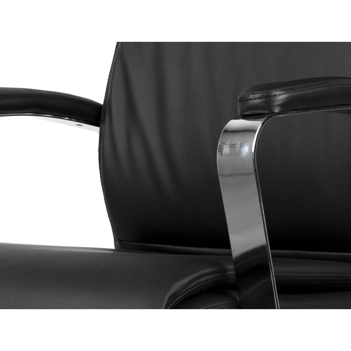 Galery – Cadeira de direcao q-connect encosto alto regulavel em altura 1170 + 80 mm largura 650 mm profundidade 700 mm preta0