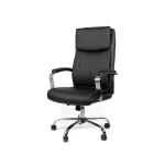 Galery – Cadeira de direcao q-connect encosto alto regulavel em altura 1170 + 80 mm largura 650 mm profundidade 700 mm preta0