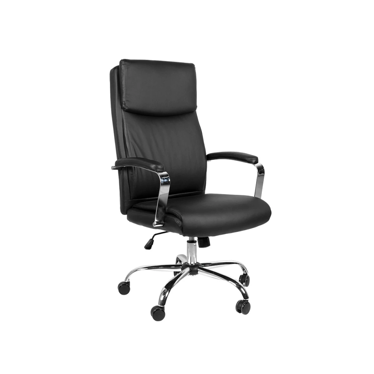 Galery – Cadeira de direcao q-connect encosto alto regulavel em altura 1170 + 80 mm largura 650 mm profundidade 700 mm preta0