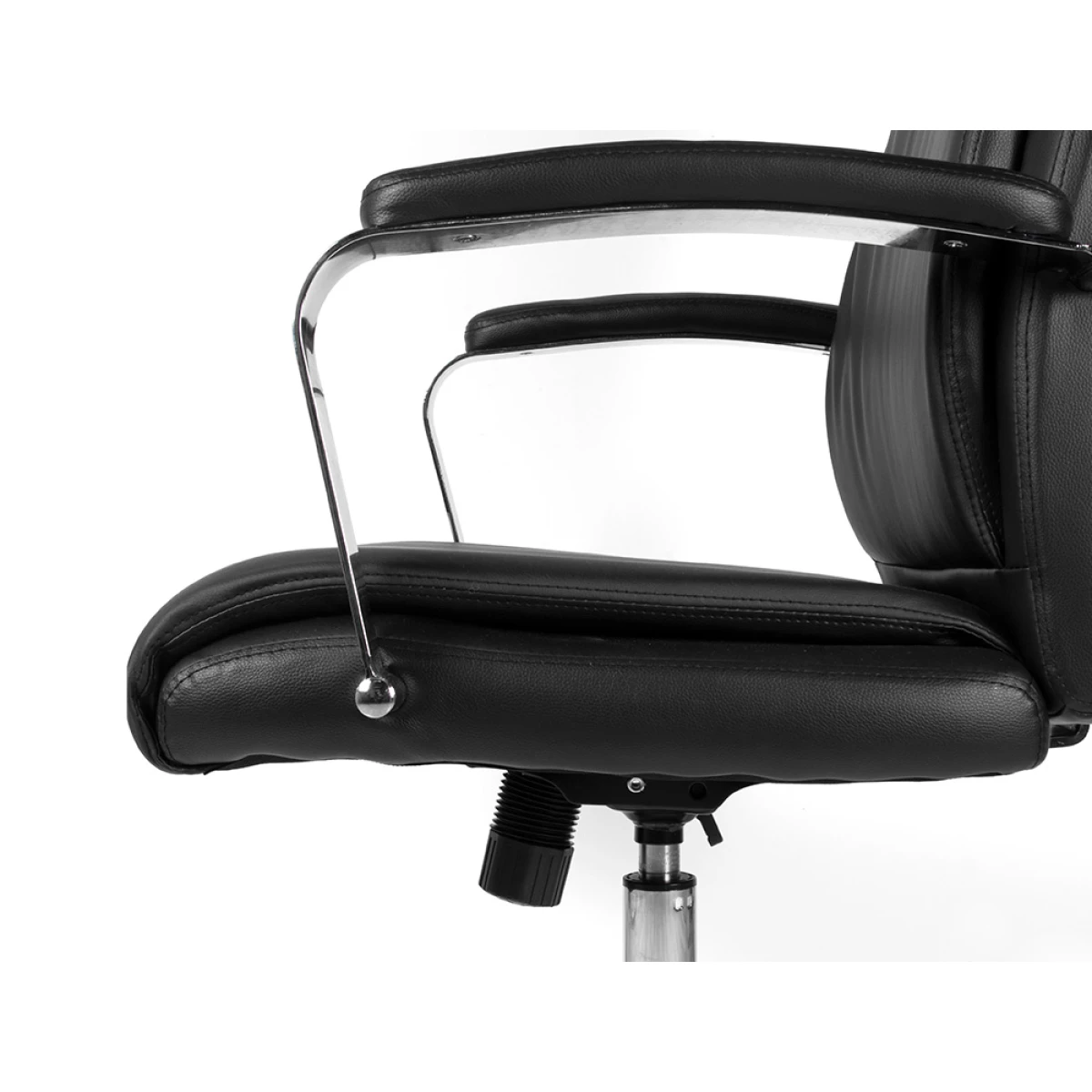 Galery – Cadeira de direcao q-connect encosto alto regulavel em altura 1170 + 80 mm largura 650 mm profundidade 700 mm preta0
