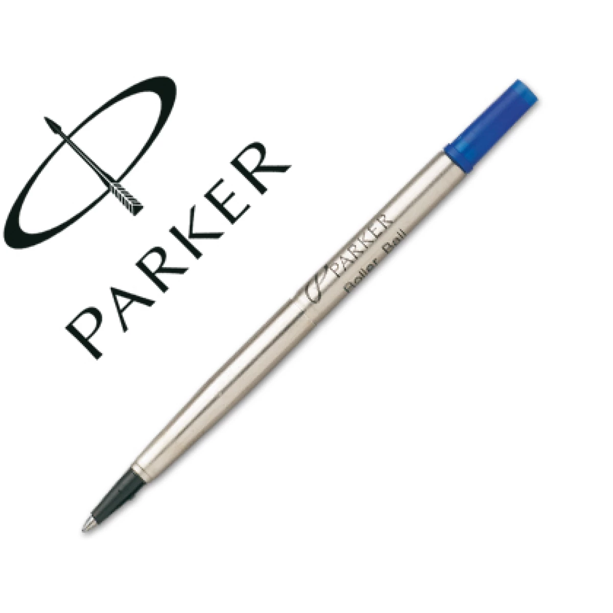 Thumbnail-Recarga marcador roller parker 0.5 mm azul