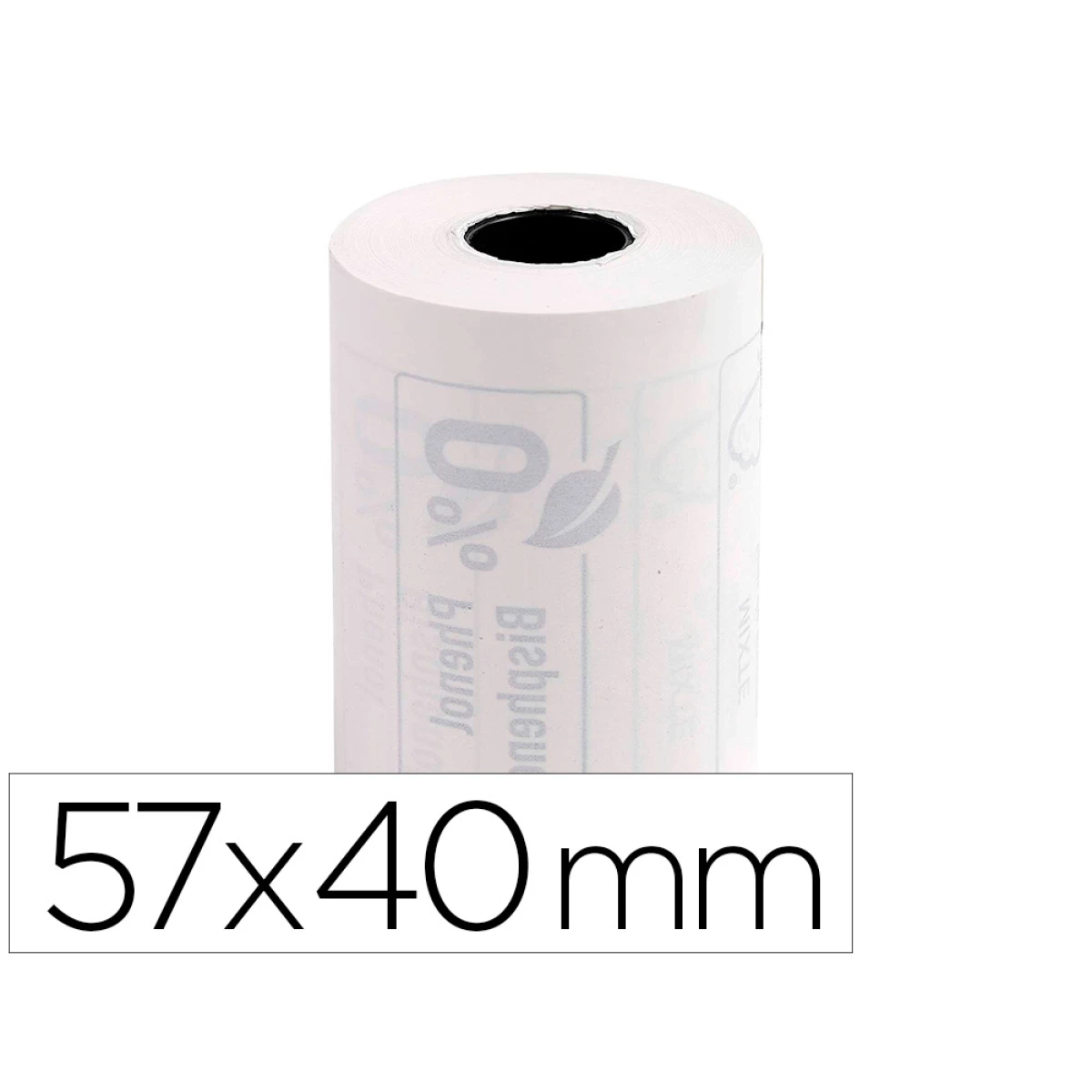 Thumbnail-Rolo de calculadora exacompta termico para tpv 57 mm x 40 mm 55 g/m2 fsc sem fenol nem plastico – 20 unidades