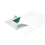 Galery – Envelope autoadesivo q-connect porta documentos multilingue 240×180 mm sem janela 100% papel pack de 100 unidades0