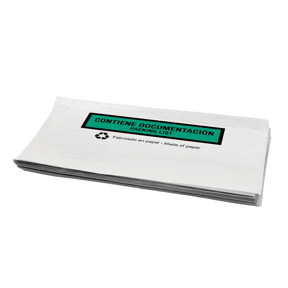 Galery – Envelope autoadesivo q-connect porta documentos multilingue 240×135 mm sem janela 100% papel pack de 100 unidades0