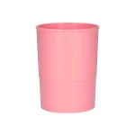 Galery – Porta lapis q-connect plastico rosa pastel0