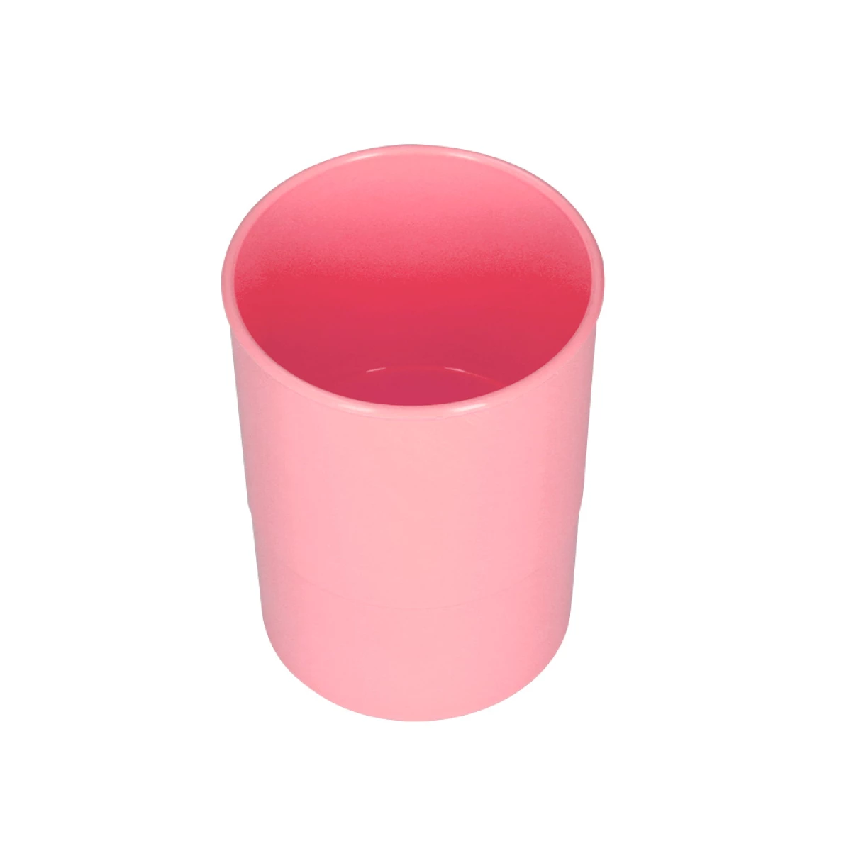 Galery – Porta lapis q-connect plastico rosa pastel0