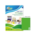 Galery – Etiqueta adesiva tico verde fluor permanente certificado fsc laser/jato tinta/fotocopia 210×297 mm caixa 70 uds0