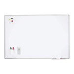 Galery – Quadro branco rocada lacado magnetico moldura aluminio com cantos 120×200 cm0