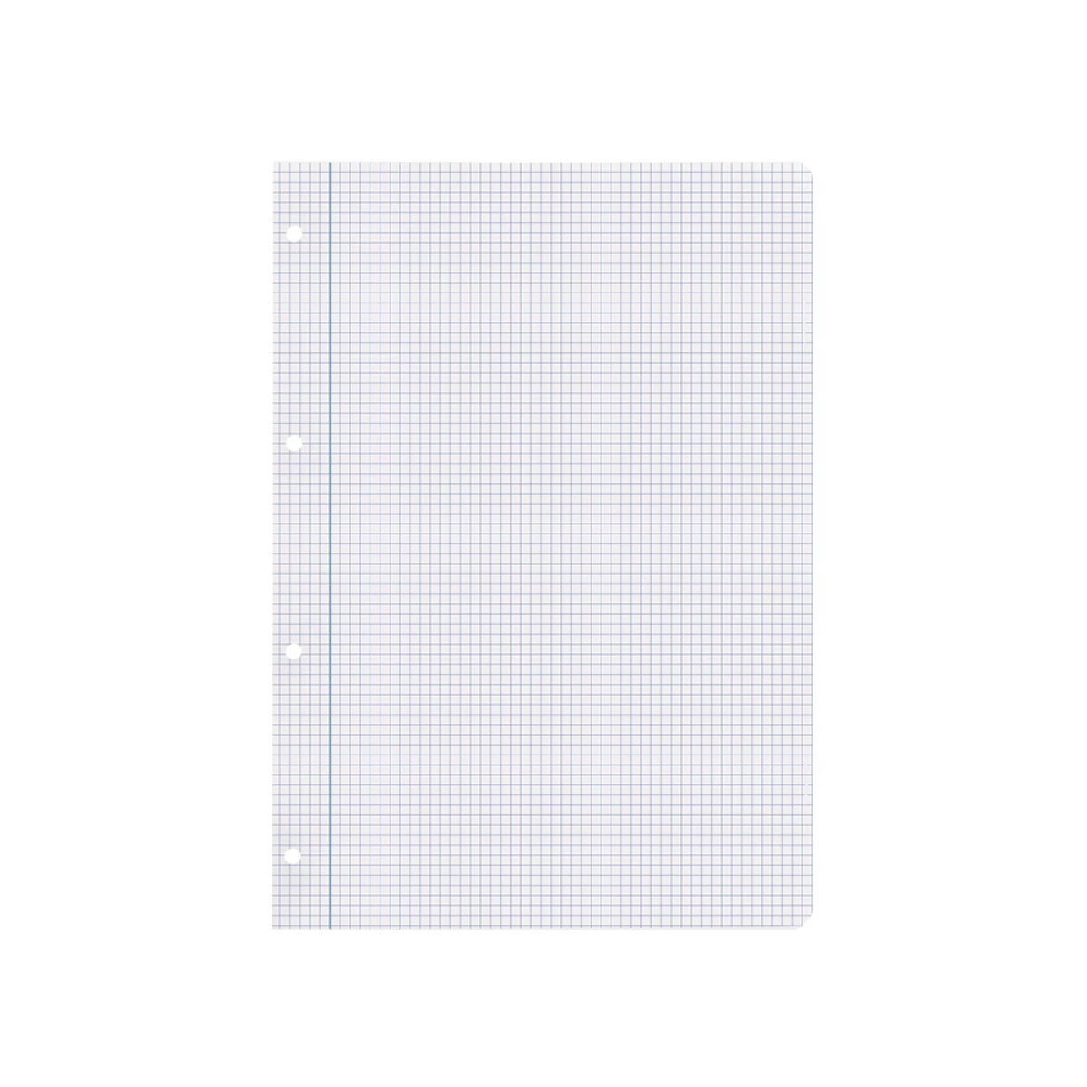 Galery – Recarga liderpapel a4 200+50 folhas 90 gr quadricula 4 mm com margem 4 furos0