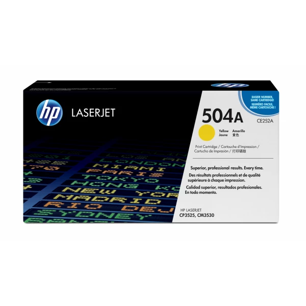 Thumbnail-HP Toner LaserJet Original 504A Amarelo