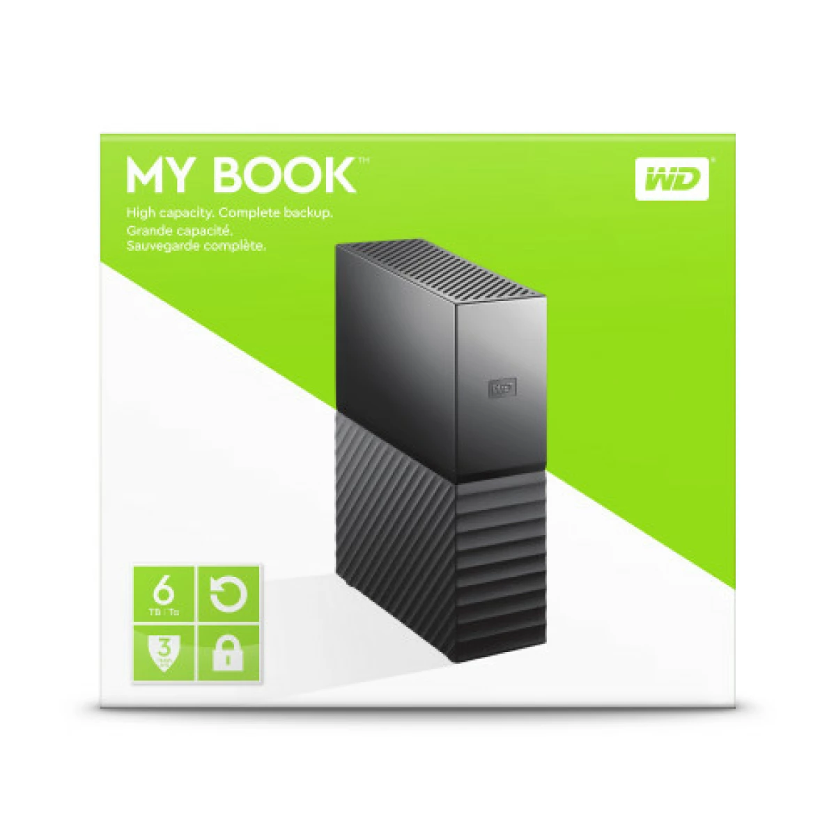 Galery – Western Digital MY BOOK 6 TB EMEA – WDBBGB0060HBK-EESN0