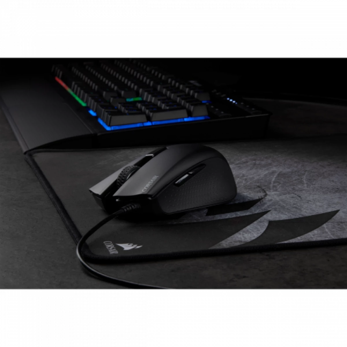 Galery – Mouse Corsair Harpoon RGB Pro mão direita USB tipo A óptico 12000 DPI0