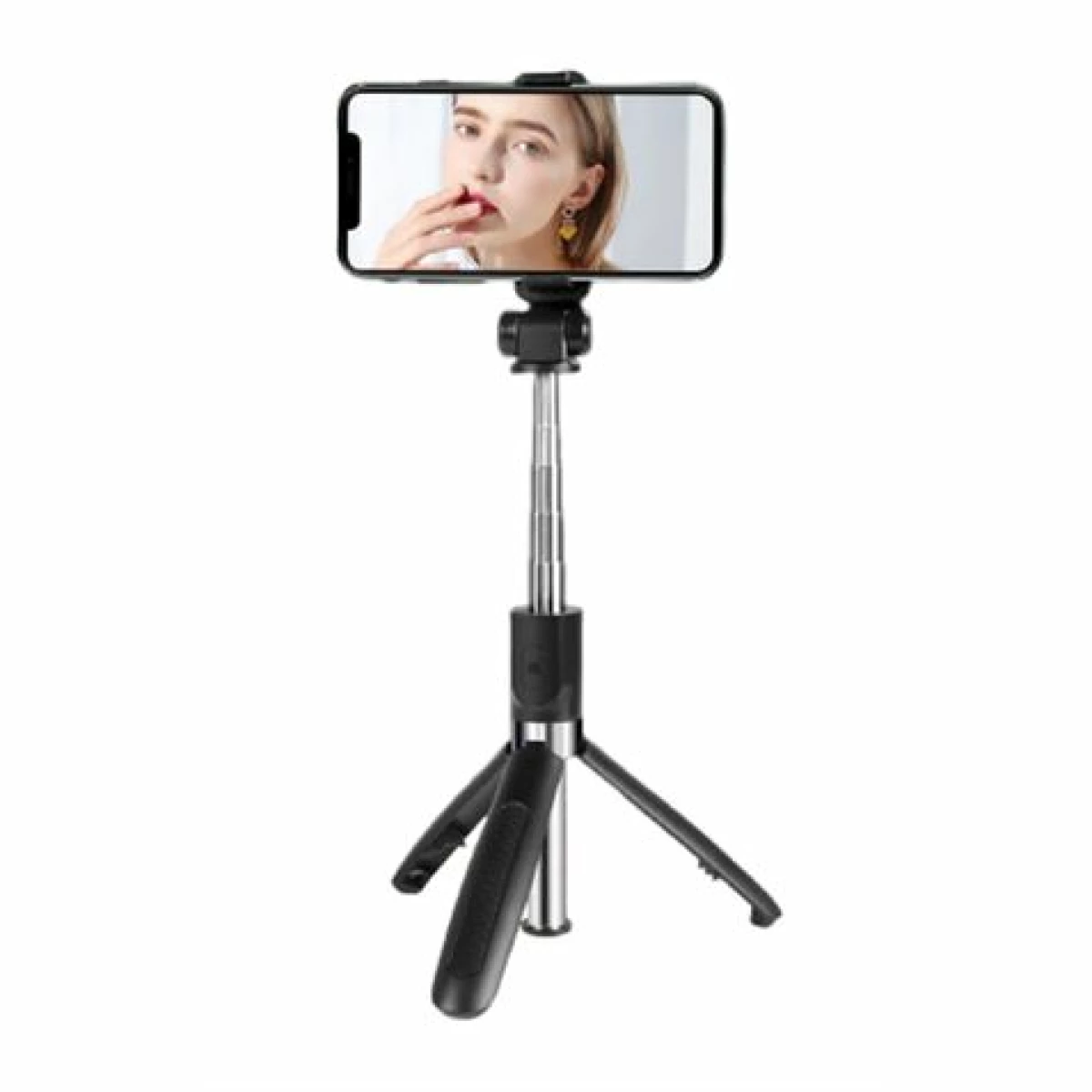 Thumbnail-XO Tripode + Bluetooth Selfie Stick – Alça telescópica – Altura máxima até 680mm – Totalmente dobrável